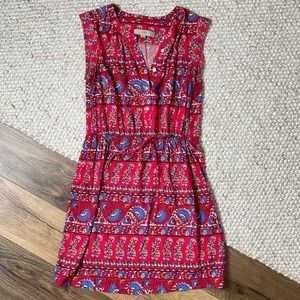 Loft Sleeveless Floral Dress